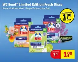 Kruidvat WC Eend Limited Edition Fresh Discs aanbieding