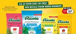 Kruidvat Ricola zak aanbieding