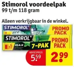 Kruidvat Stimorol voordeelpak aanbieding