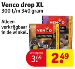 Kruidvat Venco drop XL aanbieding