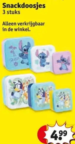 Kruidvat Snackdoosjes aanbieding