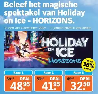 Albert Heijn Holiday On Ice Horizons aanbieding