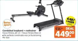 Albert Heijn Beter Sport Combideal Loopband + Roeitrainer aanbieding
