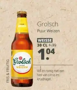 Mitra Grolsch Puur Weizen aanbieding