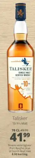 Mitra Talisker 10 Yrs Malt aanbieding