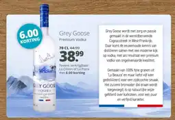 Mitra Grey Goose Premium Vodka aanbieding