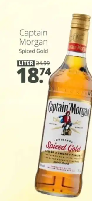Mitra Captain Morgan Spiced Gold aanbieding