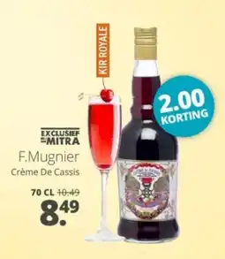 Mitra F.Mugnier Crème De Cassis aanbieding