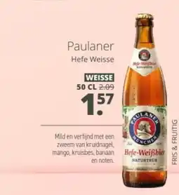 Mitra Paulaner Hefe Weisse aanbieding