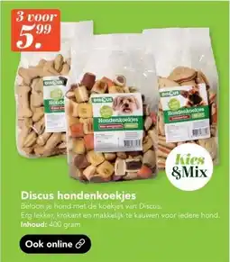 Discus Discus hondenkoekjes aanbieding