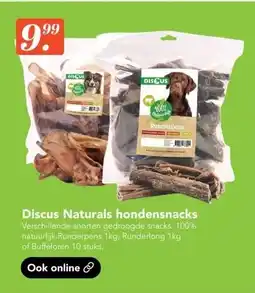 Discus Discus Naturals hondensnacks aanbieding
