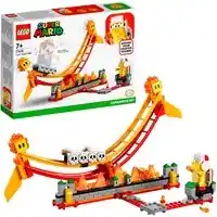 Bol.com LEGO Super Mario Uitbreidingsset: Rit over lavagolven - 71416 aanbieding
