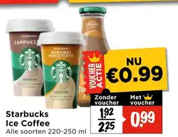 Vomar Voordeelmarkt Starbucks Ice Coffee aanbieding