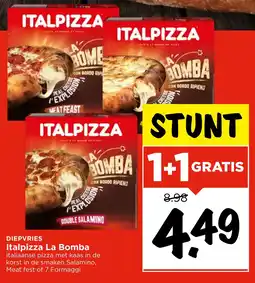 Vomar Voordeelmarkt Italpizza La Bomb aanbieding