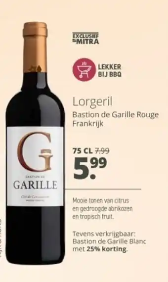 Mitra Lorgeril aanbieding