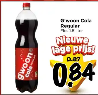 Vomar Voordeelmarkt G'woon Cola Regular aanbieding