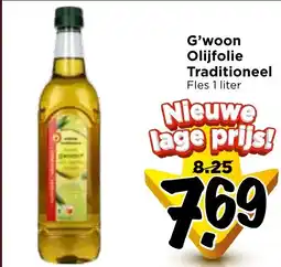 Vomar Voordeelmarkt G'woon Olijfolie Traditioneel aanbieding