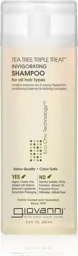 Bol.com Giovanni Cosmetics - Tea Tree Triple Treat Invigorating Shampoo - 250 ml aanbieding