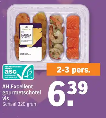 Albert Heijn AH Excellent gourmetschotel vis aanbieding