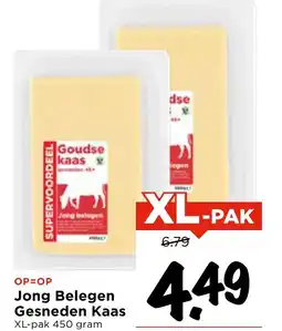 Vomar Voordeelmarkt Jong Belegen Gesneden Kaas aanbieding