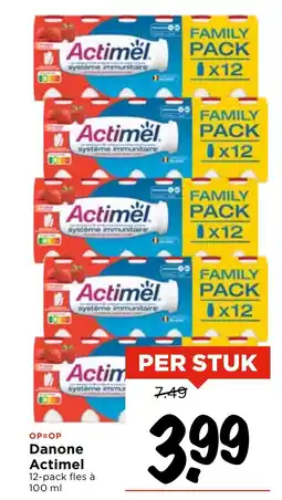 Vomar Voordeelmarkt Danone Actimel aanbieding