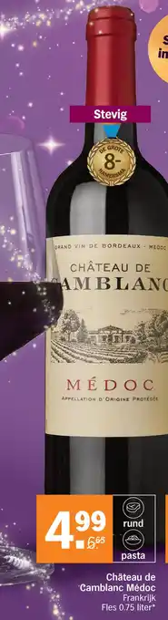 Albert Heijn Château de "Camblanc Médoc Frankrijk Fles 0.75 liter* aanbieding