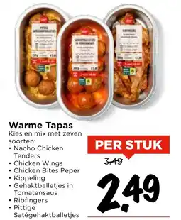 Vomar Voordeelmarkt Warme Tapas aanbieding
