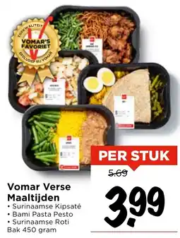 Vomar Voordeelmarkt Vomar Verse Maaltijden aanbieding