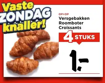 Vomar Voordeelmarkt Versgebakken Roomboter Croissants aanbieding