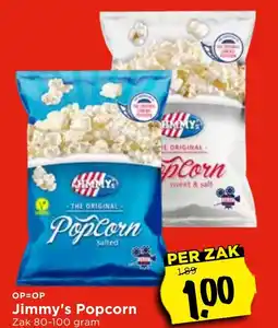 Vomar Voordeelmarkt Jimmy's Popcorn aanbieding