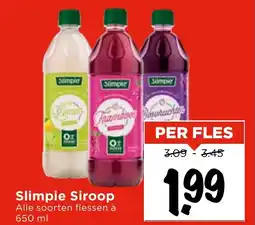 Vomar Voordeelmarkt Slimpie Siroop aanbieding