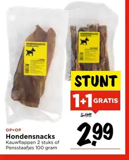 Vomar Voordeelmarkt Hondensnacks aanbieding