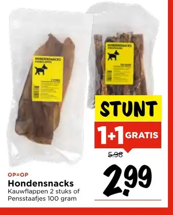 Vomar Voordeelmarkt Hondensnacks aanbieding