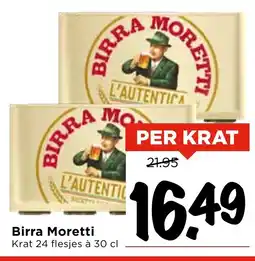Vomar Voordeelmarkt Birra Moretti aanbieding