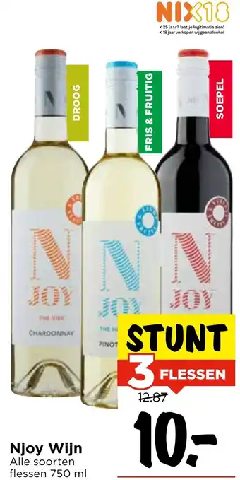 Vomar Voordeelmarkt Njoy Wijn aanbieding