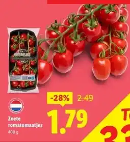 Lidl Zoete romatomaatjes aanbieding