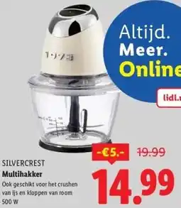 Lidl Multihakker aanbieding