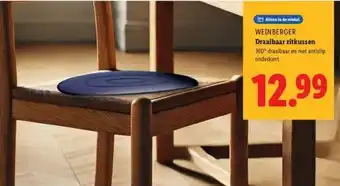 Lidl Draaibaar zitkussen aanbieding