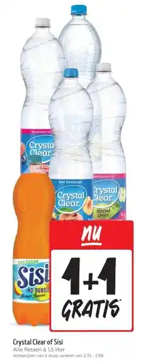 Jumbo Crystal Clear of Sisi aanbieding