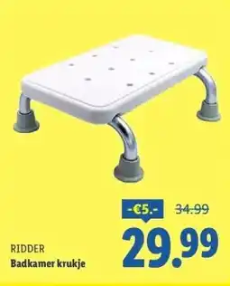 Lidl Badkamer krukje aanbieding