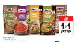 Jumbo Unox soep in zak aanbieding