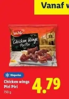 Lidl Chicken wings Piri Piri aanbieding