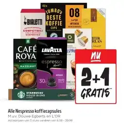 Jumbo Alle Nespresso koffiecapsules aanbieding