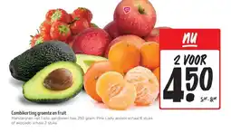 Jumbo Combikorting groente en fruit aanbieding