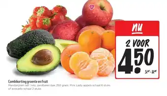 Jumbo Combikorting groente en fruit aanbieding