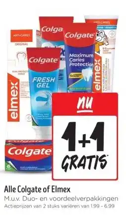 Jumbo Alle Colgate of Elmex aanbieding