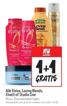 Jumbo Alle Elvive, Loving Blends, Elnett of Studio Line aanbieding