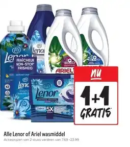 Jumbo Alle Lenor of Ariel wasmiddel aanbieding