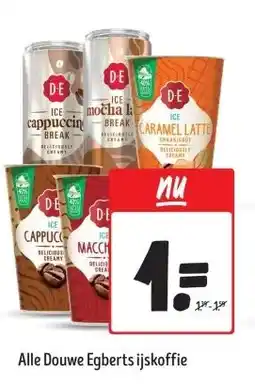 Jumbo Alle Douwe Egberts ijskoffie aanbieding