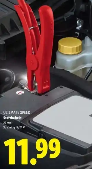 Lidl ULTIMATE SPEED Startkabels aanbieding